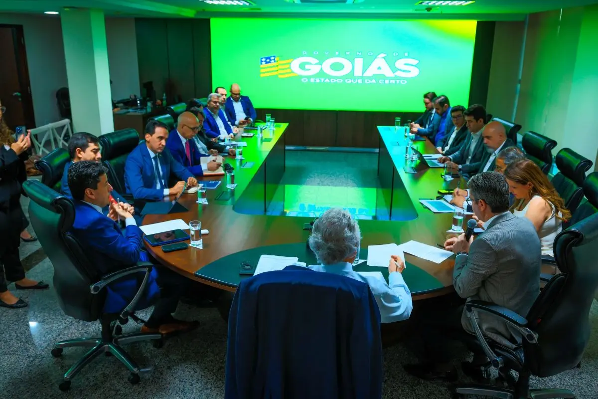 Caiado se reúne com setores afetados pelo tarifaço Fotos Wesley Costa e André Saddi