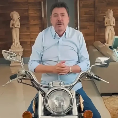 Senador Wilder Moraes convoca para motociata por Bolsonaro em meio ao tarifaço Foto reprodução redes sociais