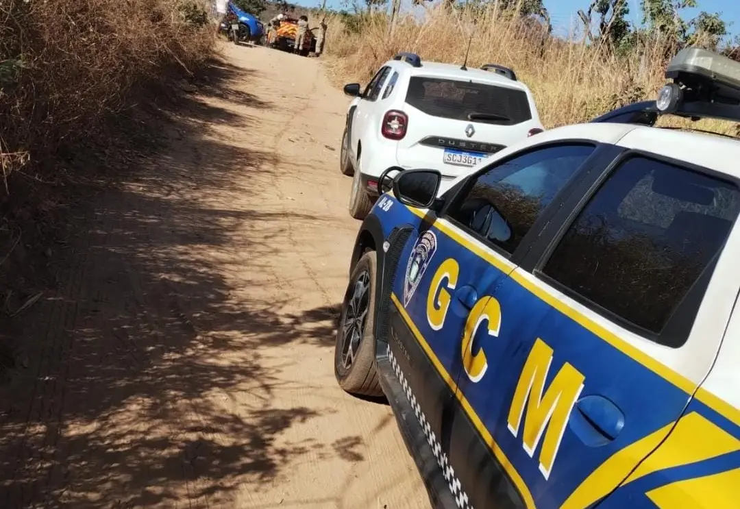 Corpo carbonizado é encontrado após queimada em bairro de Goiânia