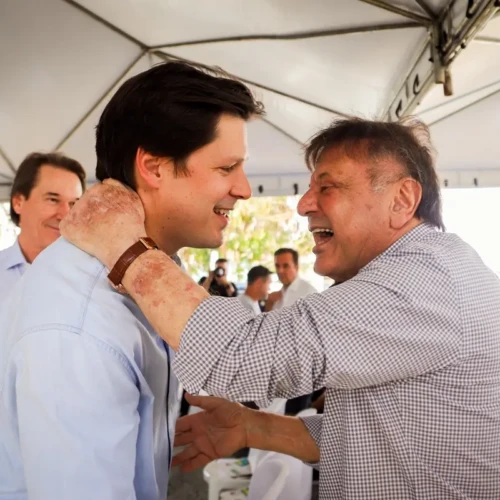 adib elias e daniel vilela em evento político em aparecida de goiânia