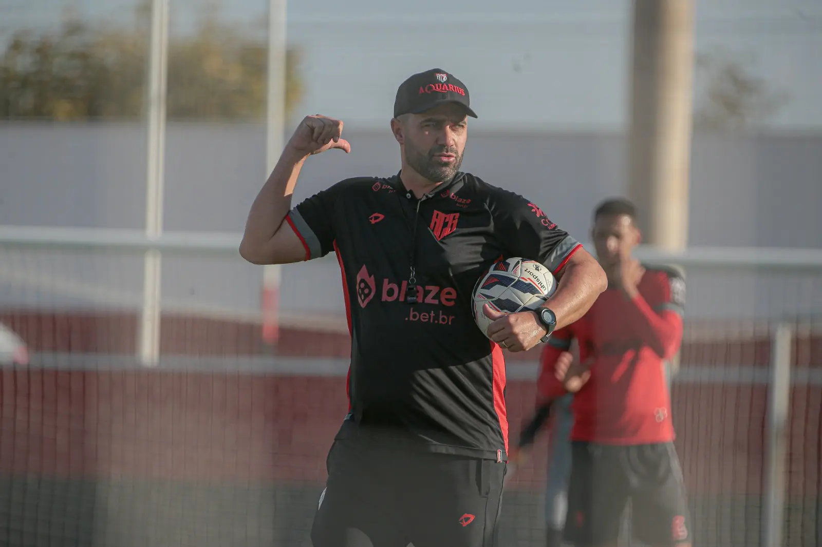 Técnico Rafael Lacerda - Atlético-GO (Foto - Bruno Corsino)