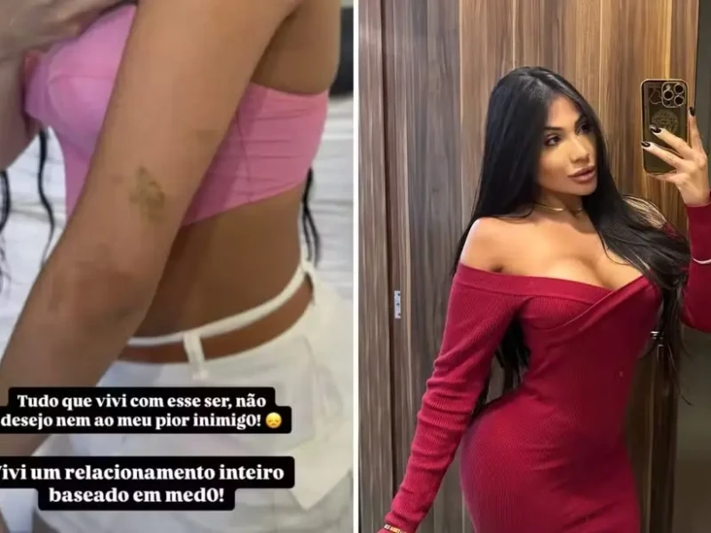 Cantora Havena denuncia agressões do influenciador fitness Glauber Sousa em Goiânia
