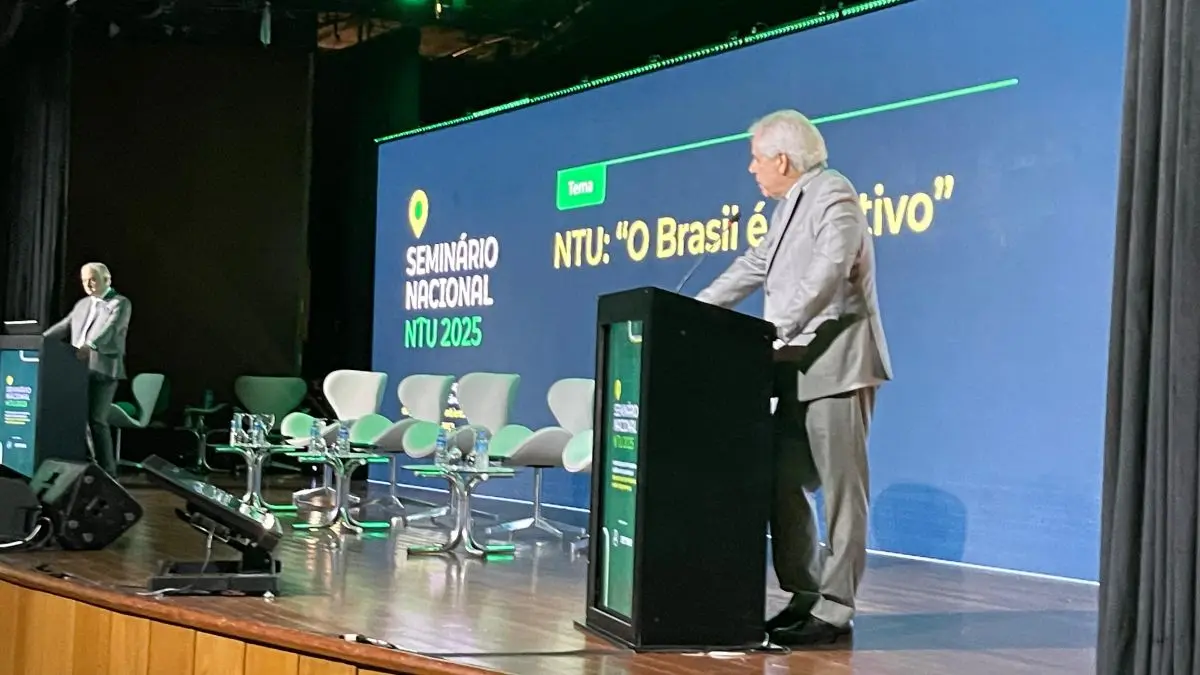 Edmundo Pinheiro presidente do Conselho Diretor da NTU Foto Altair Tavares DG