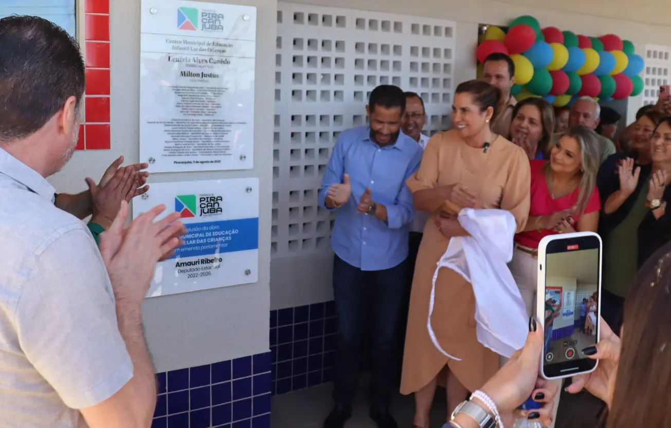 Inauguração de Cmei em Piracanjuba - Foto Ruan David