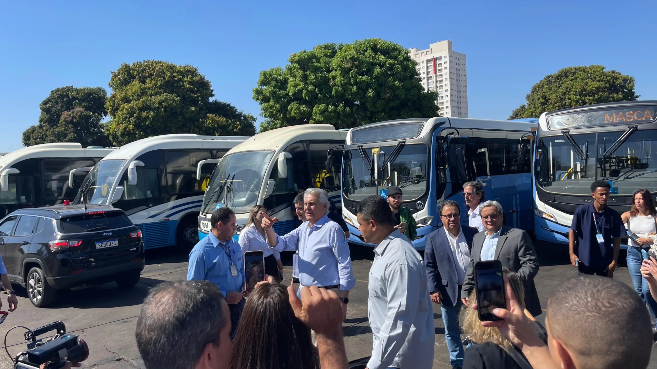 Renovação da frota do Eixo Anhanguera marca nova fase do transporte coletivo de Goiânia