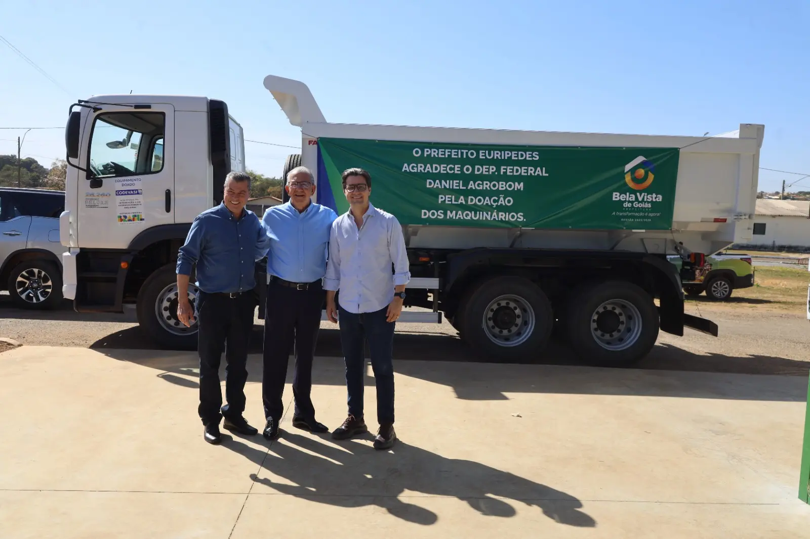 Bela Vista de Goiás recebe R$ 20 milhões e reforça frota para obras e mobilidade (3)