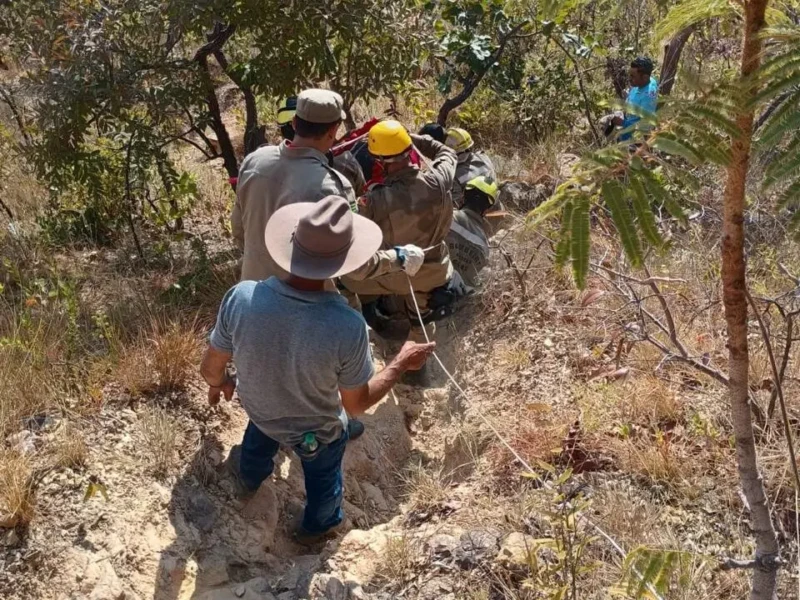 Idosa era devota de Nossa Senhora da Abadia e sofreu acidente enquanto caminhava com a família nos arredores do Santuário do Muquém