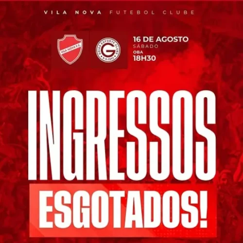 Ingressos esgotados