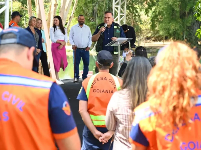 Lançado plano para prevenir fogo nos parques da capital Foto Alex Malheiros Secom Goiânia