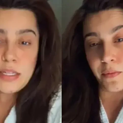 Lauana Prado Pouso de emergencia avião em Goiânia