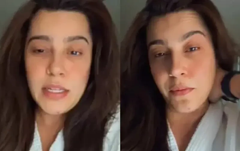 Lauana Prado Pouso de emergencia avião em Goiânia