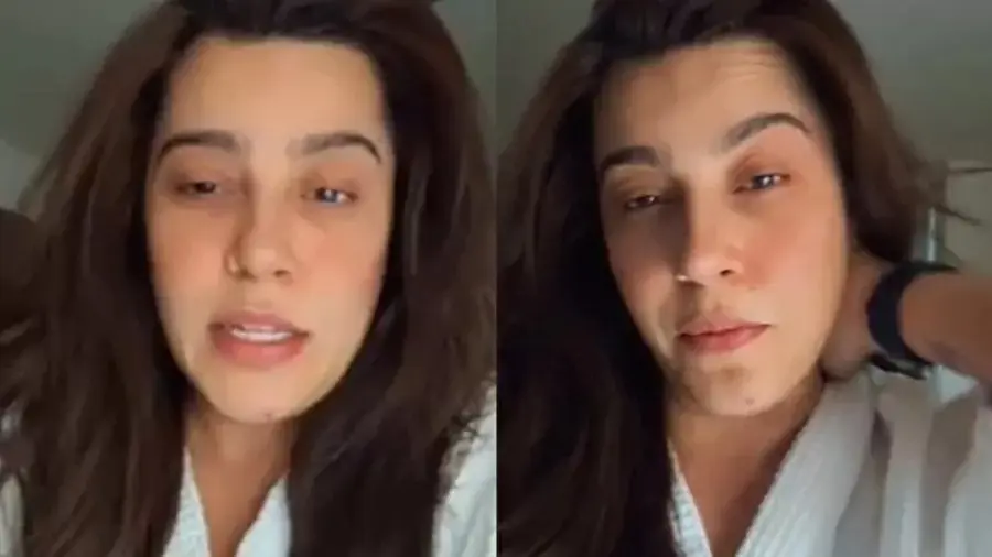 Lauana Prado Pouso de emergencia avião em Goiânia