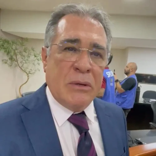 Presidente do TCM joaquim de Castro Foto DG