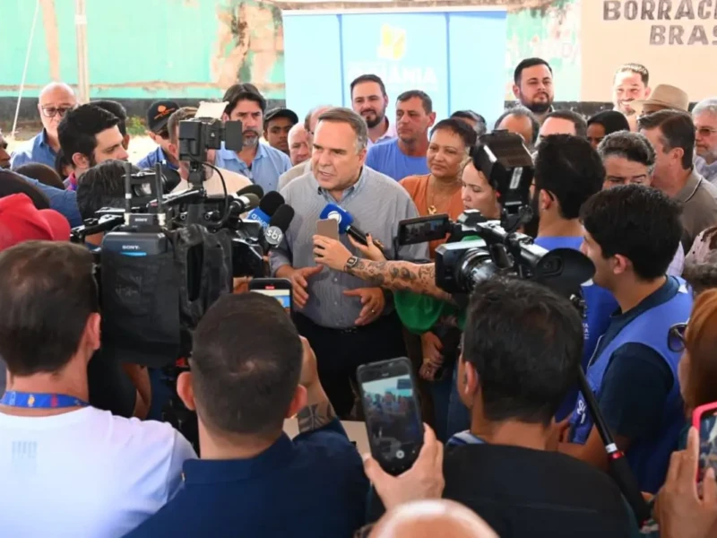 Prefeito lançou obras da primeira etapa do programa Foto Alex Malheiros Secom Goiânia