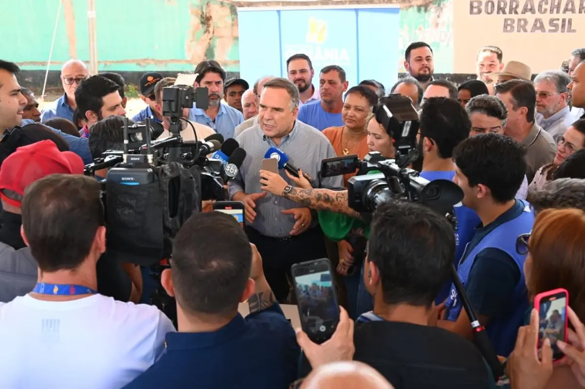 Prefeito lançou obras da primeira etapa do programa Foto Alex Malheiros Secom Goiânia