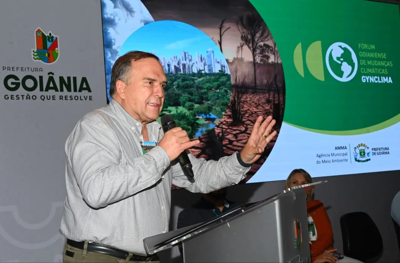 Prefeito Sandro Mabel lança 1º Fórum Goianiense de Mudanças Climáticas