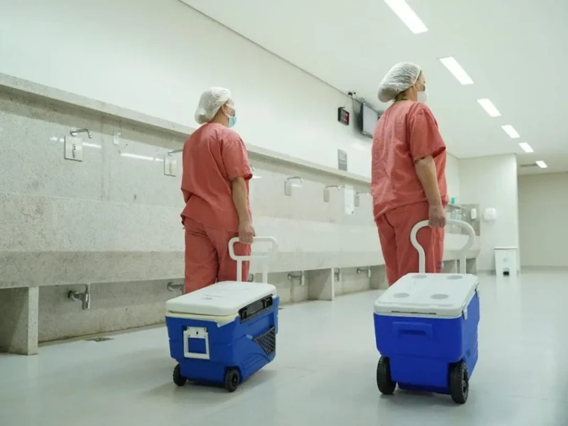 Transplante de órgãos em Goiás. Foto: SES-GO