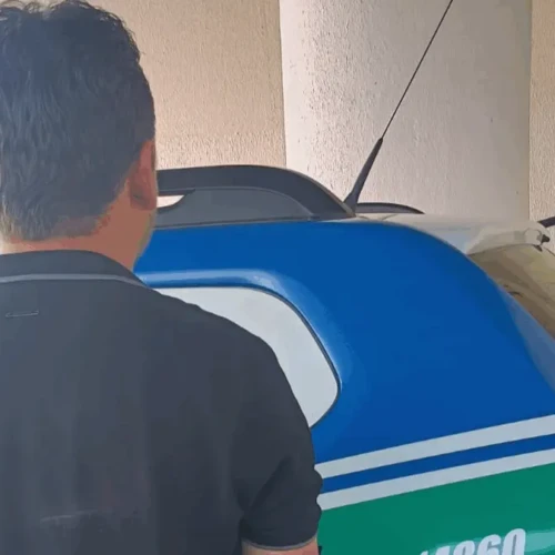 Homem se passa por policial civil após acidente e é preso com arma de uso restrito em Senador Canedo