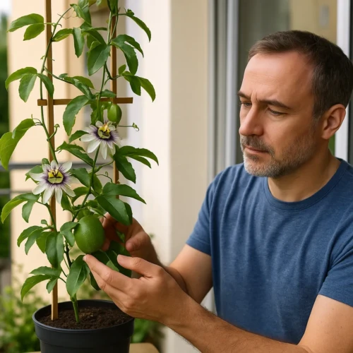 Passiflora - 5 dicas para frutificação abundante mesmo em vaso pequeno