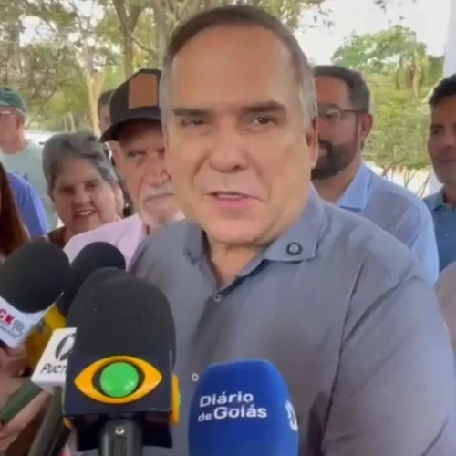 Prefeito pediu paciência dos moradores próximos dos locais das obras Foto Diário de Goiás