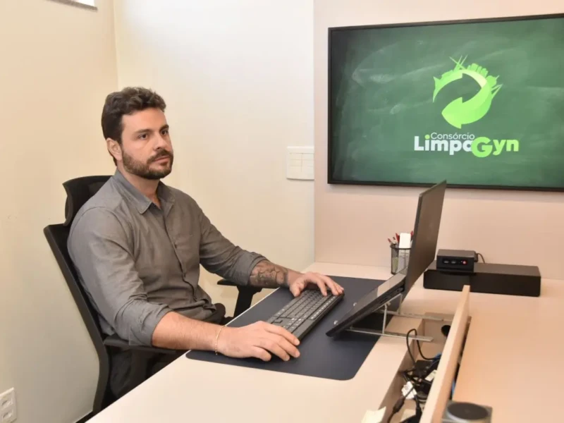 Renan Andrade diretor Executivo do Consórcio Limpa Gyn Foto divulgação