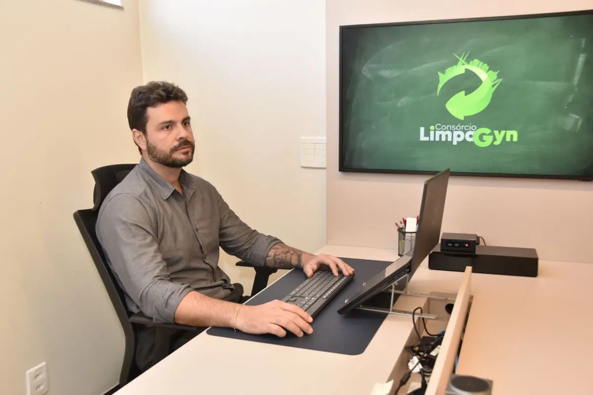 Renan Andrade diretor Executivo do Consórcio Limpa Gyn Foto divulgação