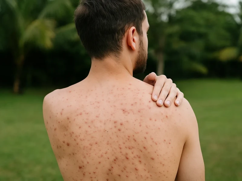 4 passos para clarear manchas de acne nas costas antes do verão