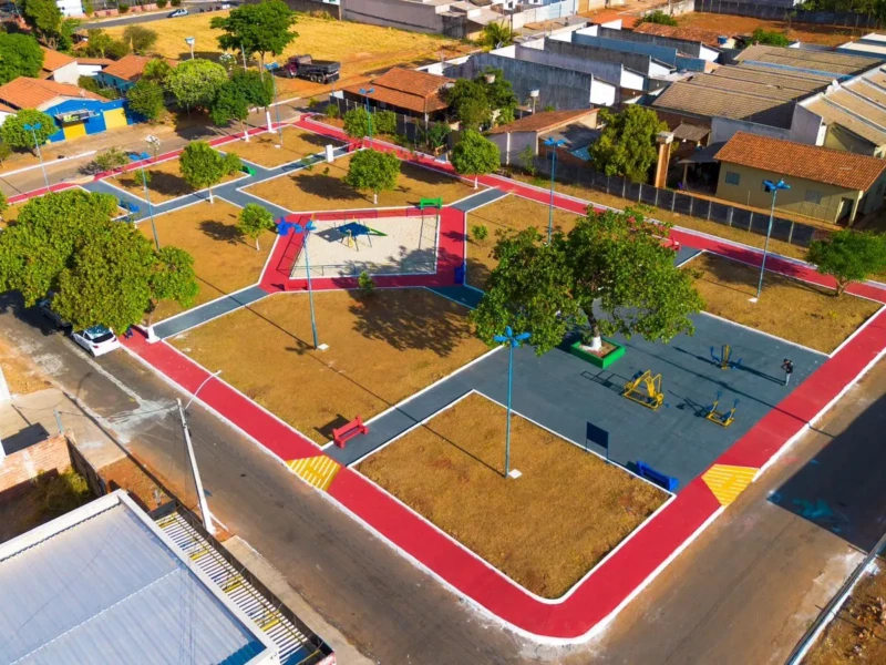 Reforma da Praça do Caju reforça qualidade de vida e lazer em Trindade