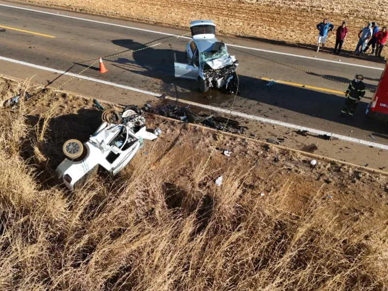 Acidente na GO-330 deixa três mortos e um ferido entre Vianópolis e Ponte Funda