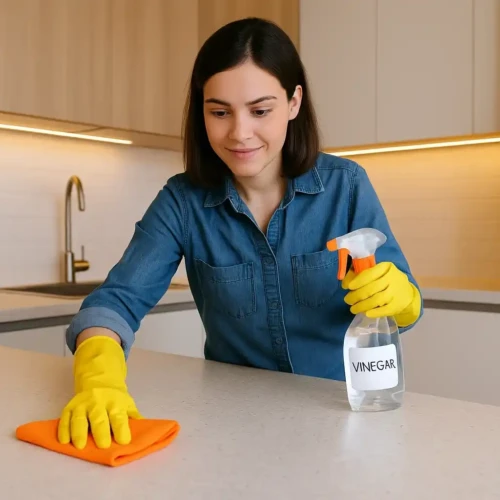 Homens e mulheres estão resolvendo problemas domésticos em minutos usando vinagre com esses 5 usos secretos