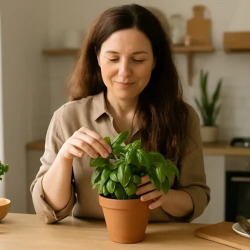 Manjericão fresco na cozinha o ano inteiro Amantes da culinária revelam 5 técnicas que tornam isso possível