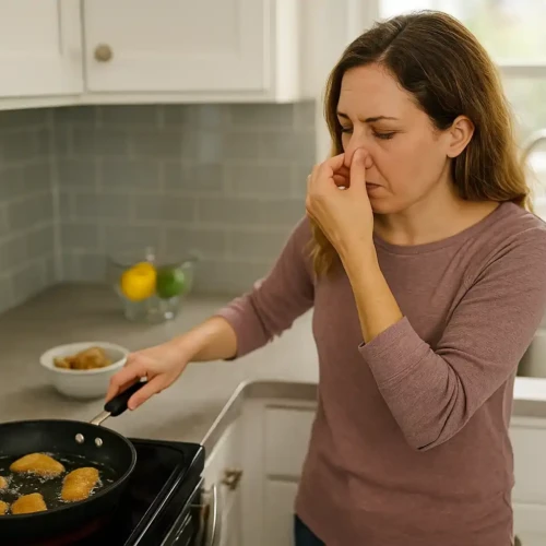 Famílias estão eliminando o cheiro de fritura da casa com 7 truques caseiros antes que ele grude nas paredes