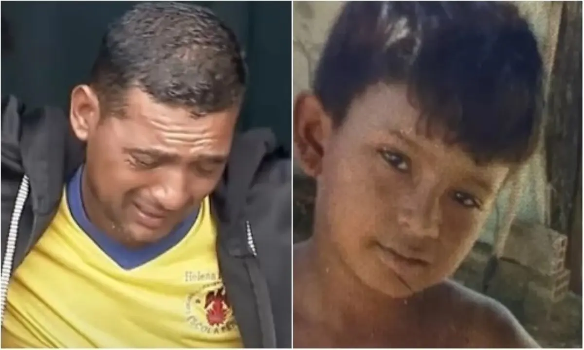 Pai agiu sob emoção ao ver menino morto por motorista alcoolizado Foto reprodução redes sociais