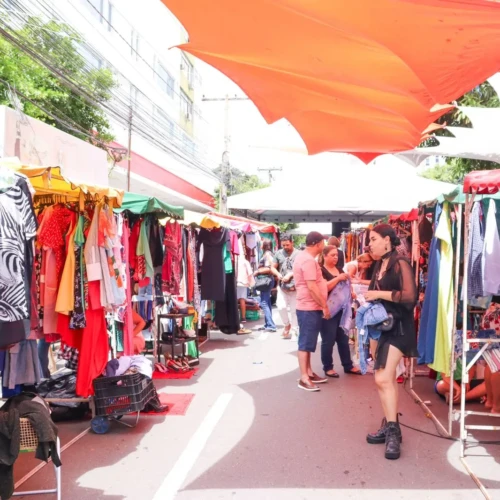 Enconto de Brechós entre as atividades Foto divulgação