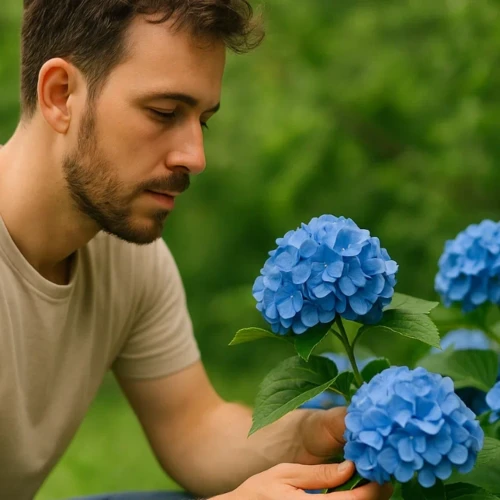 Hortênsias mantêm flores azuis por mais tempo com 5 segredos pouco divulgados e altamente eficazes