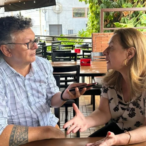 Adriana em entrevista ao DG