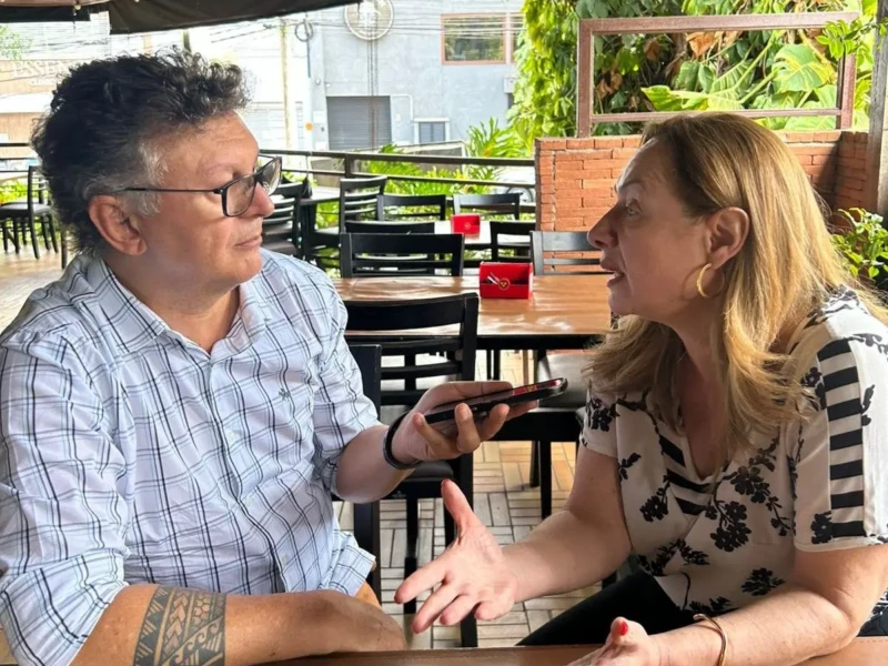 Adriana em entrevista ao DG