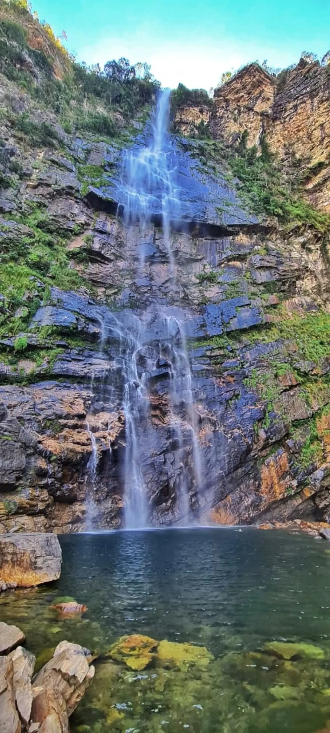 Cachoeira do Funil, em Mambaí Foto Luciano Guimarães
