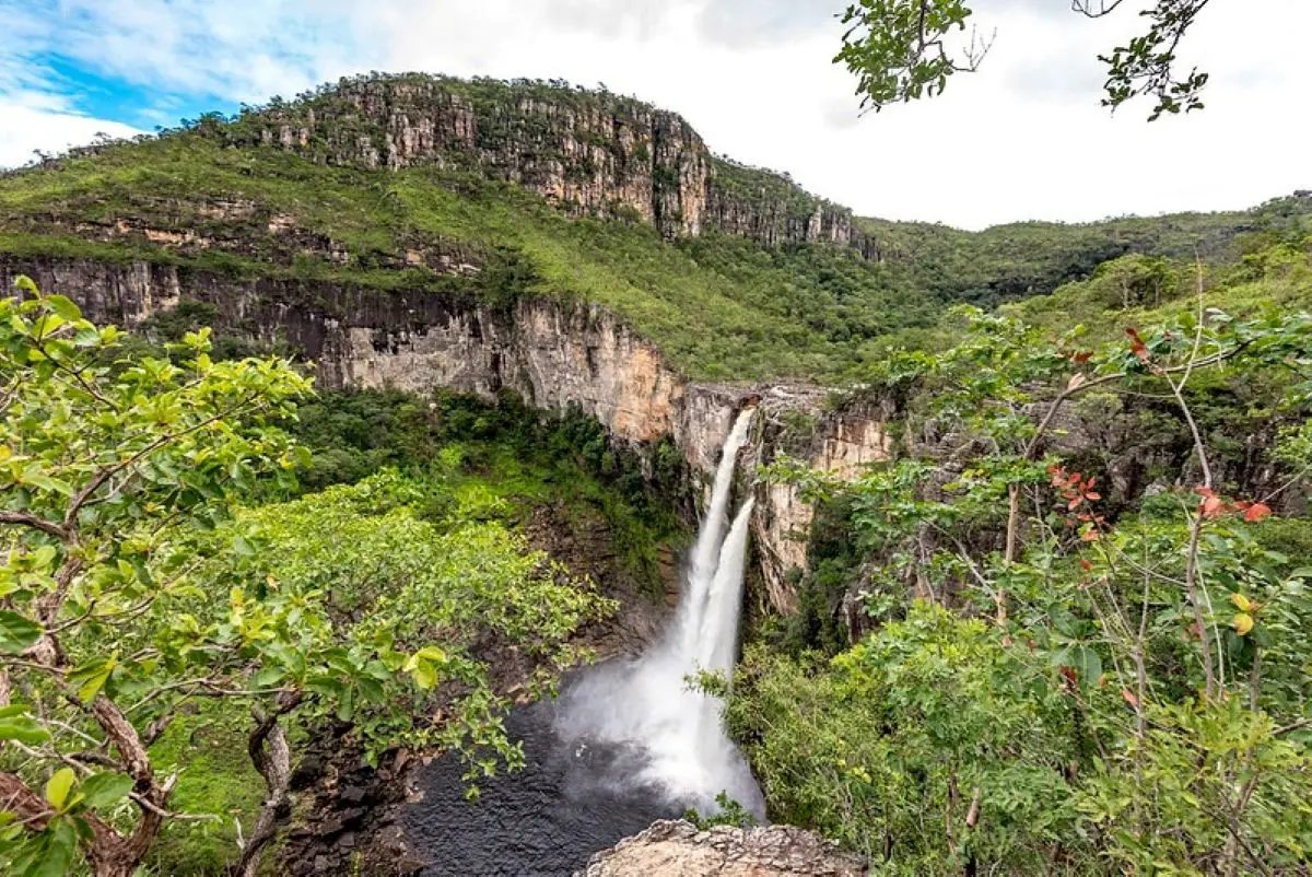 Salto do Rio Preto em Alto Paraíso Foto MMA