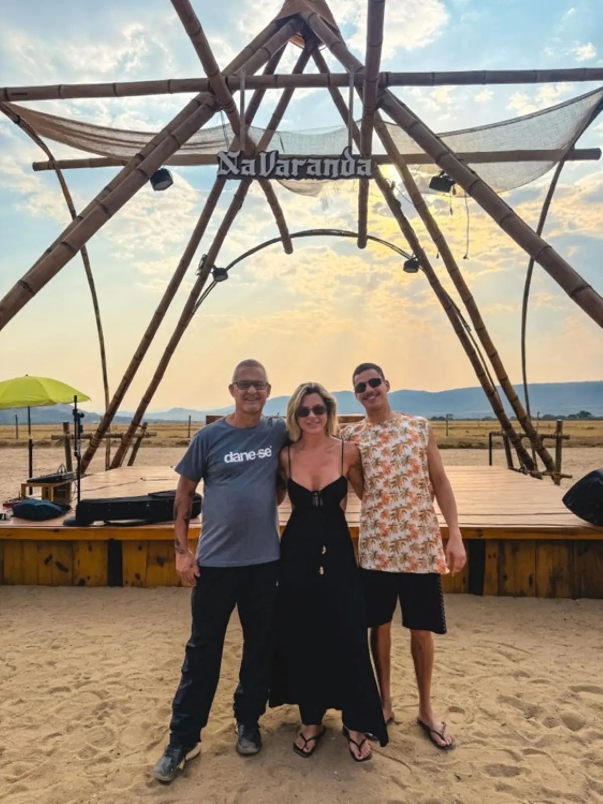 Trio é responsável pelo Na Varanda Foto divulgação