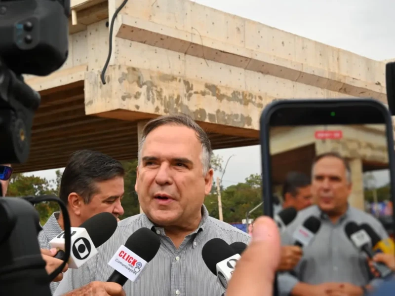 Mabel retoma obra do viaduto da Leste-Oeste com investimento de R$ 3,6 milhões