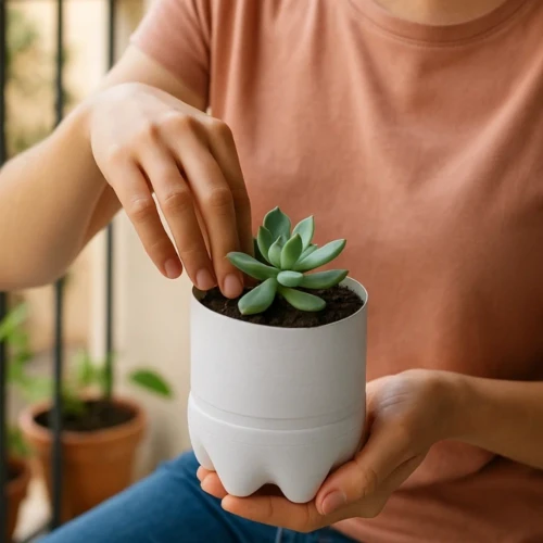 Decoração sustentável como transformar garrafas pet em suportes criativos para plantas