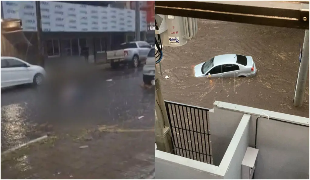 Temporal provoca estragos em vários pontos de Goiânia e deixa uma vítima fatal