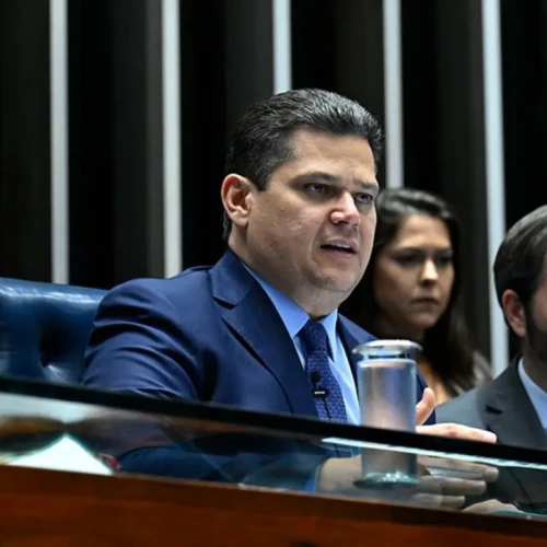Davi Alcolumbre mandou arquivar PEC da Blindagem Foto Waldemir Barreto Agência Senado