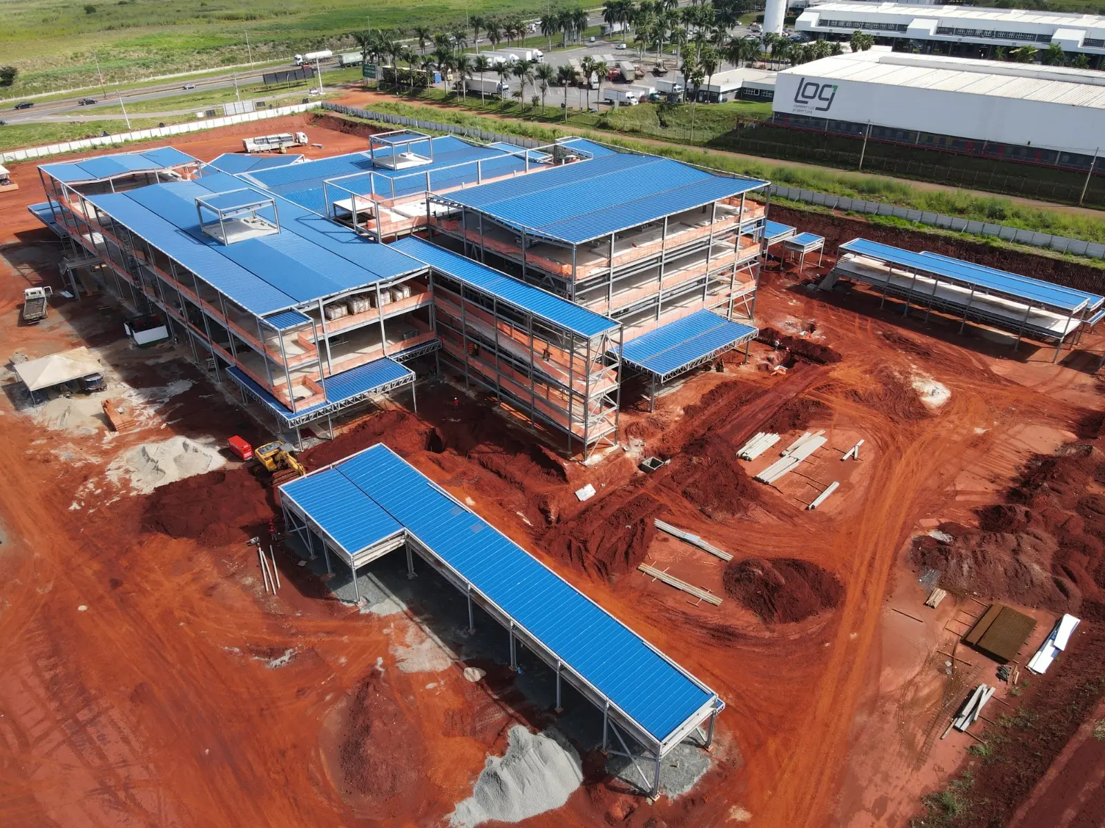 obras iniciais hospital cora Foto Goinfra