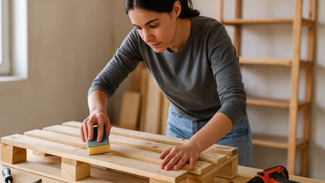 6 ideias de artesanato DIY que transformam pallets em móveis resistentes e modernos