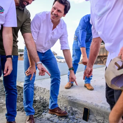 Vice-governador Daniel Vilela vistoria obras de R$ 153 milhões em Rio Verde e Quirinópolis