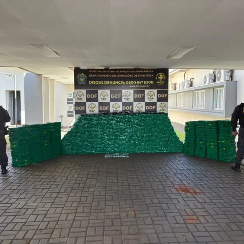 PF apreende mais de 1,6 tonelada de drogas em operação integrada em Goiás