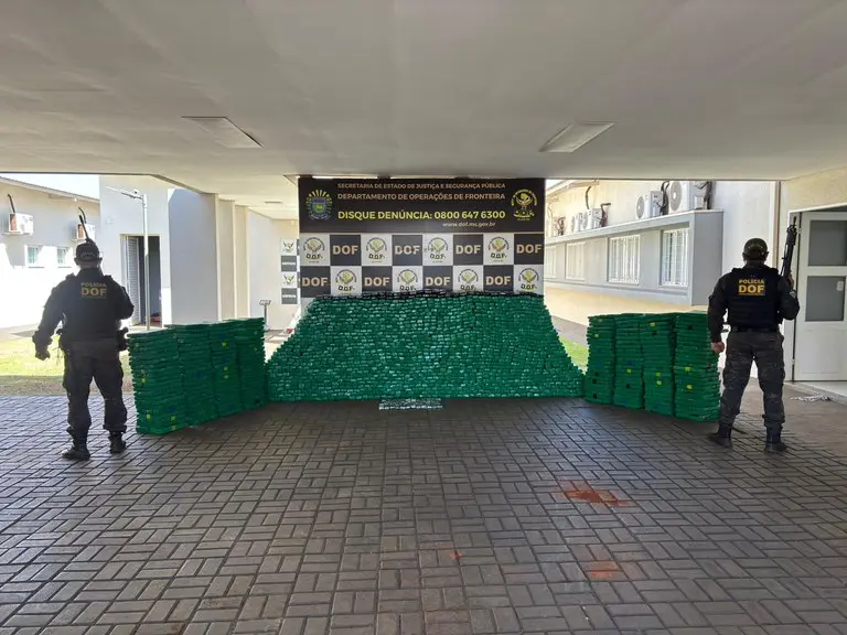 PF apreende mais de 1,6 tonelada de drogas em operação integrada em Goiás