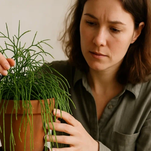 Os 4 erros mais comuns com a ripsalis que fazem as hastes secarem e como evitá-los agora mesmo